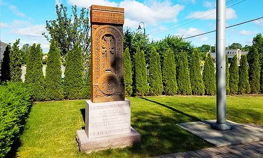 Genocide Memorial Courtyard in Milwaukee