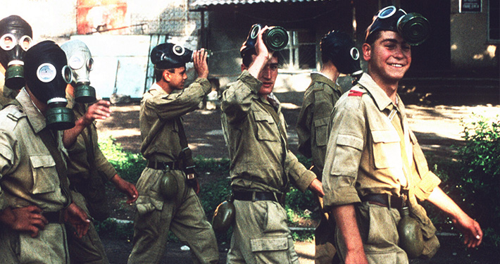 Artsakh Soldiers on Patrol