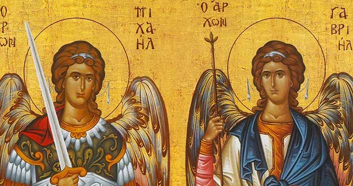 Archangels Michael and Gabriel