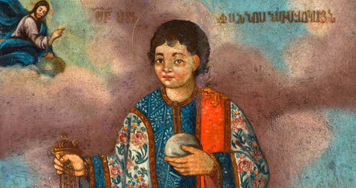 St. Stephen, the first deacon and proto-martyr.