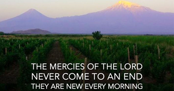 The mercies of the Lord never ceases