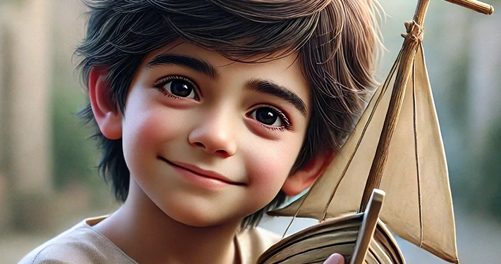 The boy and the boat
